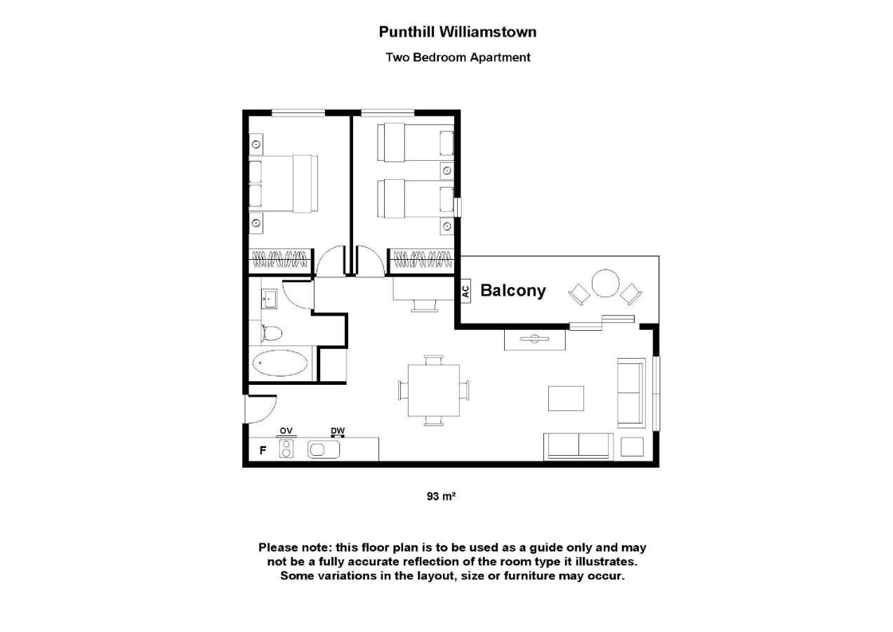 Punthill Williamstown Aparthotel Exteriör bild